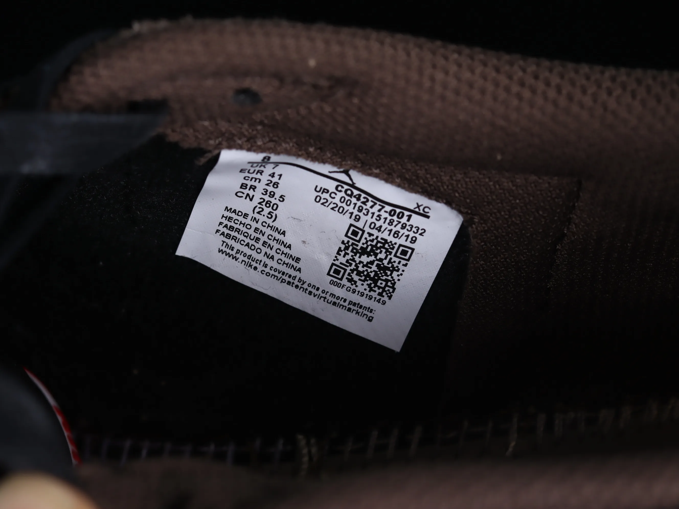 All categories Air Jordan Jordan series basketball shoes Air Jordan 1 Low LJR version Travis Scott x Air Jordan 1 Low OG AJ1 Joe 1 joint undercut CQ4277-001